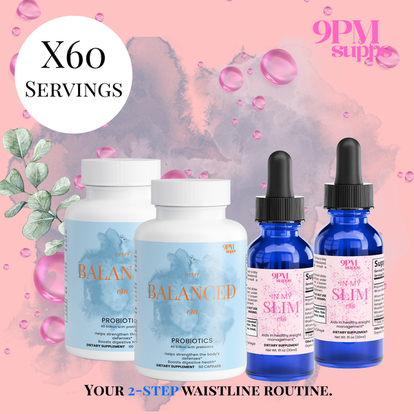 🌸The Waistline Ritual: Diet Drops + 4B Probiotic