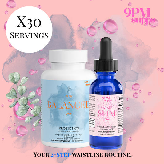 🌸The Waistline Ritual: Diet Drops + 4B Probiotic